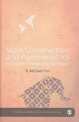 Scale Construction And Psychometrics For Social And Personal, Ophalen of Verzenden, Nieuw