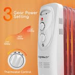 Olieradiator - 2300W Heater - Elektrische kachel - met Therm, Verzenden, Zo goed als nieuw