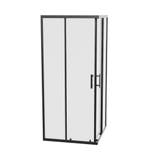 SALE - Krevo 90 x 90 -  Mat zwart - Douchecabine  -, Ophalen of Verzenden, Nieuw