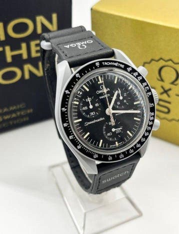 Omega x Swatch - Mission to Moonshine Gold - Zonder, Nieuw
