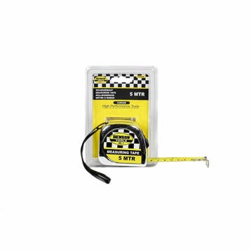 Benson Rolmaat - Meetlint - Chroom - 5 meter - 19 mm - Du..., Ophalen of Verzenden, Nieuw