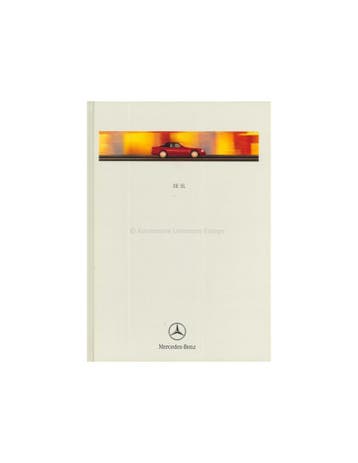 1999 MERCEDES BENZ SL HARDCOVER BROCHURE NEDERLANDS, Boeken, Nieuw, Author