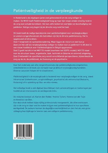 Patiëntveiligheid in de verpleegkunde 9789036811125, Verzenden, Zo goed als nieuw