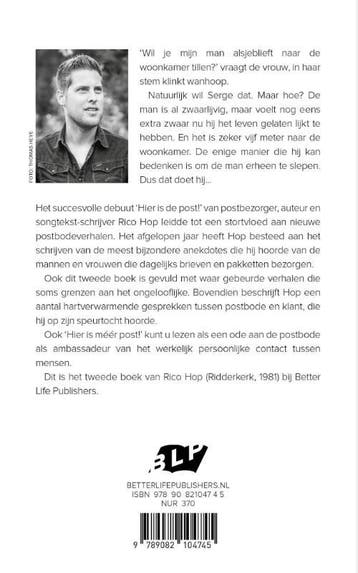 Hier is méér post! 9789082104745 Rico Hop, Verzenden, Gelezen, Rico Hop