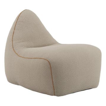 Sackit Stoel Indoor - Teddy Beige, Verzenden, Nieuw, Beige, Zitzakstoel