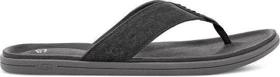 UGG M Brookside Flip Canvas Heren Slippers - Black - Maat, Kleding | Heren, Schoenen, Verzenden