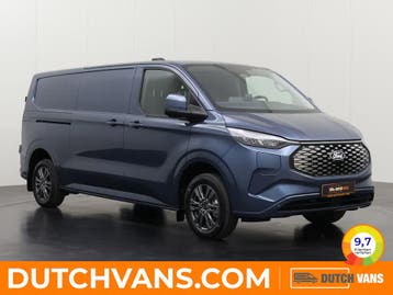 Ford Transit Custom 218PK Bestelbus 2026 L2 H1 Elektrisch, Auto's, Bestelauto's, Automaat, Blauw, Elektrisch, Nieuw