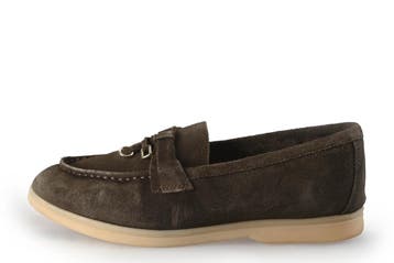 Nelson Loafers in maat 40 Bruin, Kleding | Dames, Schoenen, Bruin, Verzenden, Overige typen, Zo goed als nieuw