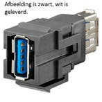 Rutenbeck Keystone USB-A 3.0 wit, Ophalen of Verzenden, Nieuw