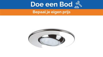 Bieden: Quick YOKO adjustable LED light warm stainless steel, Ophalen of Verzenden, Nieuw, Elektra en Verlichting, Zeilboot of Motorboot