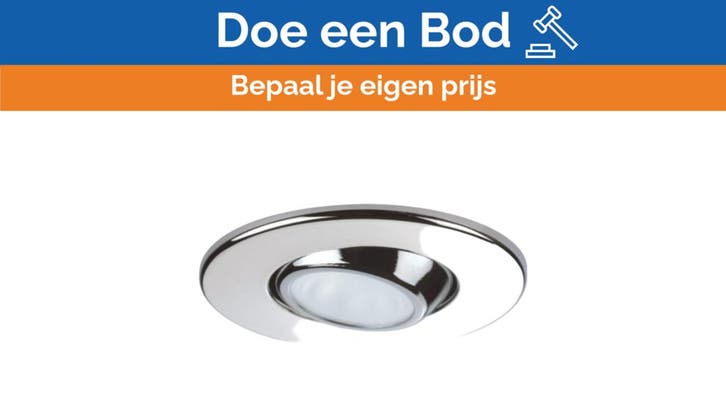 Bieden: Quick YOKO adjustable LED light warm stainless steel, Watersport en Boten, Bootonderdelen, Elektra en Verlichting, Nieuw