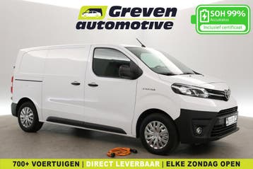 Toyota ProAce Electric Worker 75 kWh L2H1 Long Range, Automaat, Stof, Gebruikt, Wit