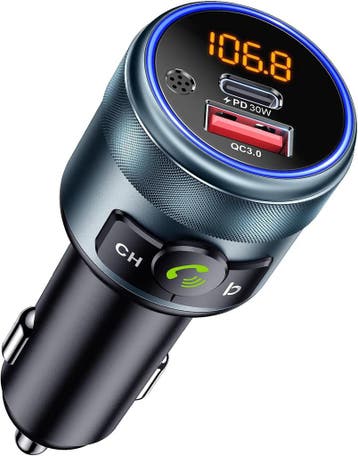 FM Transmitter Bluetooth 5.3 | Retourdeal 34% Korting, Ophalen of Verzenden, Nieuw
