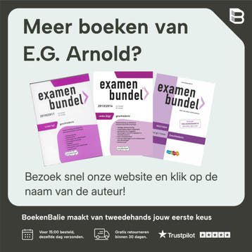 Examenbundel / vmbo-gt/mavo Geschiedenis 2022/2023, Boeken, Schoolboeken, Verzenden, Gelezen, E.G. Arnold
