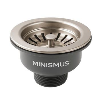 Gootsteenafvoer met korfplug, buitendiameter 114, Nieuw