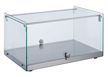 Neutraal Vitrine Recht 35 liter, Verzenden