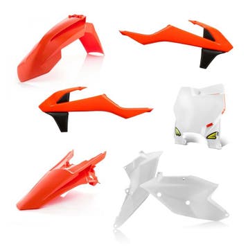 Cycra 16-18 KTM 125-450 SX/XC/SX-F/XC-F 5 PC. Replica Body, Auto diversen, Ophalen of Verzenden