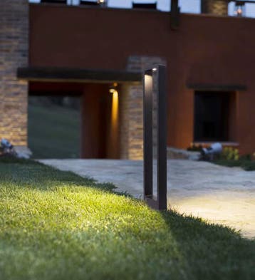 Moderne LED Tuinverlichting – Waterdichte Gazonlamp Aluminiu, Verzenden, Nieuw