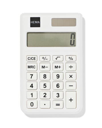 HEMA Zakrekenmachine, Diversen, Agenda's, Verzenden, Nieuw