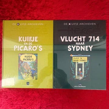 Kuifje 20 en 21 - Vlucht 714 naar Sydney en Kuifje en de, Boeken, Nieuw