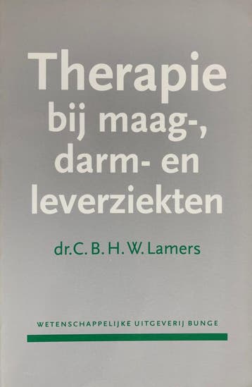 Therapie bij maag-, darm- en leverziekten - C.B.H.W. Lamers, Boeken, Verzenden, Gelezen, C.B.H.W. Lamers