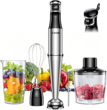 Keukenmixer 5-in-1 Set | Laatste Stuk!, 3 snelheden of meer, Ophalen of Verzenden, Zo goed als nieuw, Vaatwasserbestendig