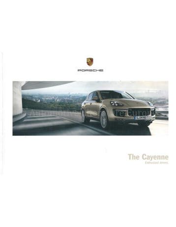 2016 PORSCHE CAYENNE HARDCOVER BROCHURE ENGELS, Nieuw, Porsche, Author