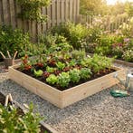 Kweekbak Hout | 120x120x18 | Laatste Stuks!, Tuin en Terras, Kweekspullen, Ophalen of Verzenden, Nieuw, Kweekbak