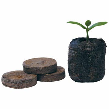 Jiffy plug geperst 41 mm per stuk, Tuin en Terras, Aarde en Mest, Ophalen of Verzenden