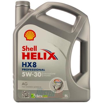 Shell Helix Hx8 Prof Ag 5W30 5L, Verzenden