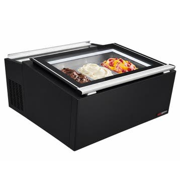 GGM Gastro | Vriesvitrine Tafelmodel - voor 3x 5 liter |, Verzenden, Nieuw in verpakking