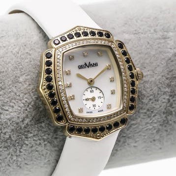 Geovani - Diamond Swiss Watch - GOL593-GL-D-7 - Zonder, Nieuw