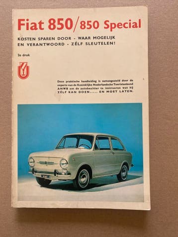 Zelf Sleutelen aan uw Fiat 850 / 850 Special, Boeken, Auto's | Boeken, Verzenden, Gelezen
