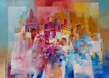 Fabio Costantino (1945) - Frammenti di luce Mediterranea