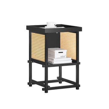 2dekans | SoBuy bijzettafel HFBT03-SCH - 40×40×60 cm -, Huis en Inrichting, Tafels | Bijzettafels, Ophalen of Verzenden, Zo goed als nieuw
