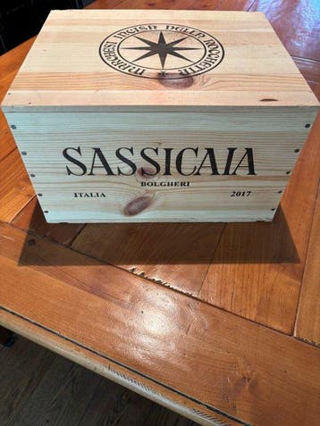 2017 Tenuta San Guido, Sassicaia - Bolgheri DOC - 6 Flessen, Nieuw