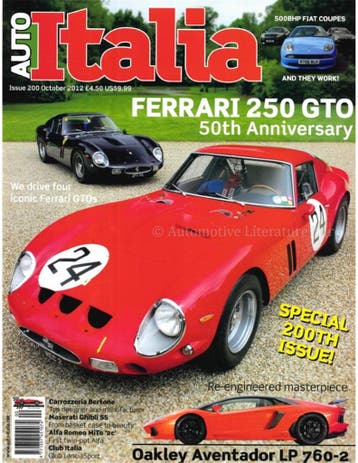 2012 AUTO ITALIA MAGAZINE 200 ENGELS, Boeken, Nieuw, Author