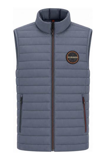 Napapijri Bodywarmer in maat M Grijs, Verzenden, Zo goed als nieuw, Overige kleuren, Napapijri