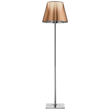 Flos Ktribe F2 Vloerlamp - Brons - Stalamp, Ophalen of Verzenden, Gebruikt