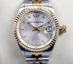 Philip Watch - Caribe Urban - Date - Silver - Diamonds -, Nieuw
