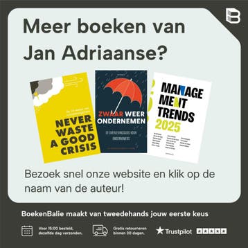 Zwaar weer ondernemen 9789461261311 Jan Adriaanse, Verzenden, Gelezen, Jan Adriaanse