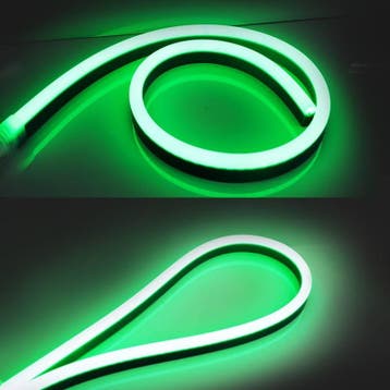 LED Neon strip Flex Micro Groen 2 meter 8mm x 16mm inclusief, Ophalen of Verzenden, Nieuw