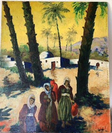 Emile-Henry Tilmans (1888-1960) - Peinture orientaliste «, Antiek en Kunst