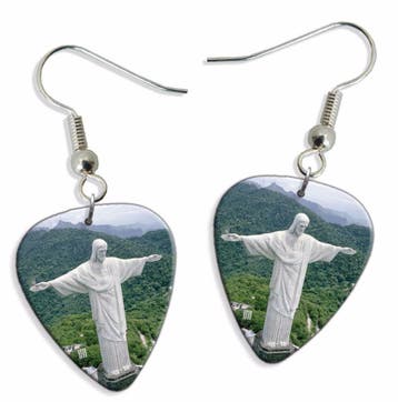 Plectrum ketting of sleutelhanger van Jezus de verlosser, Ophalen of Verzenden, Nieuw