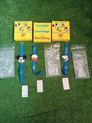 Lip - Speelgoed Lorologio con i personaggi di Walt Disney -, Verzamelen, Disney, Nieuw