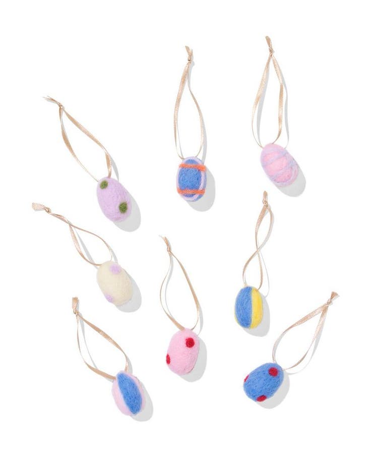 HEMA Paashangers vilt ei - 8 stuks van €7.99 voor €4 sale, Diversen, Pasen, Nieuw, Verzenden