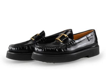 Tods Loafers in maat 40 Zwart, Verzenden, Zwart, Overige typen, Zo goed als nieuw