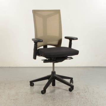Bureaustoel Haworth Comforto DX8863 - Zwart - Groen mesh, Ophalen of Verzenden, Nieuw in verpakking