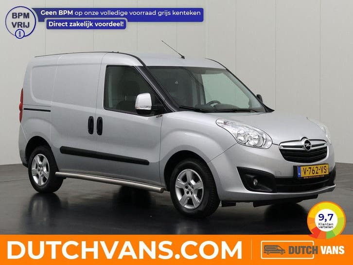 Opel Combo Bestelbus 1.3CDTi | zilver, Auto's, Bestelauto's, Lease, Handgeschakeld, BTW verrekenbaar, Diesel, Zilver of Grijs