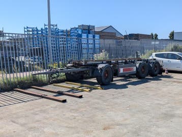 Autonome aanhangwagen/containtercarrier, R.A.F., RA27KHD,, Nieuw